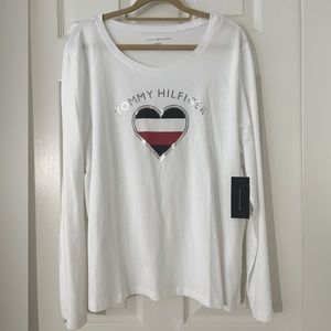 NWT Tommy Hilfiger Preppy Nautical Heart T-shirts